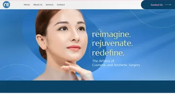 Specialized medical website for plastic surgery clinic and services in Kuala Lumpur