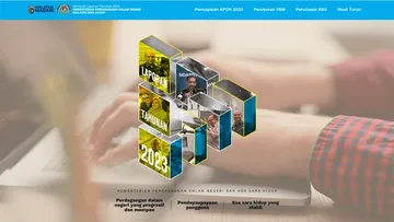 Government annual report digital presentation for KPDN Malaysia