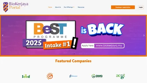 Biotechnology career portal and recruitment platform in Malaysia