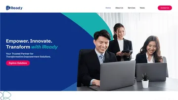 IT networking and infrastructure solutions company digital presence