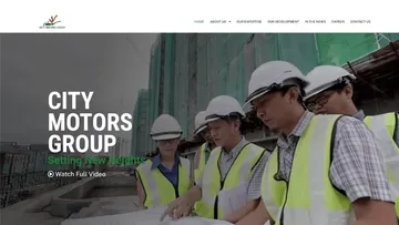 Malaysia property development company website featuring responsive catalogs