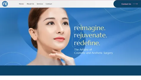 Specialized medical website for plastic surgery clinic and services in Kuala Lumpur