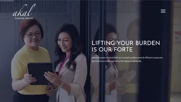 Professional corporate portal development for AKAL Group Malaysia